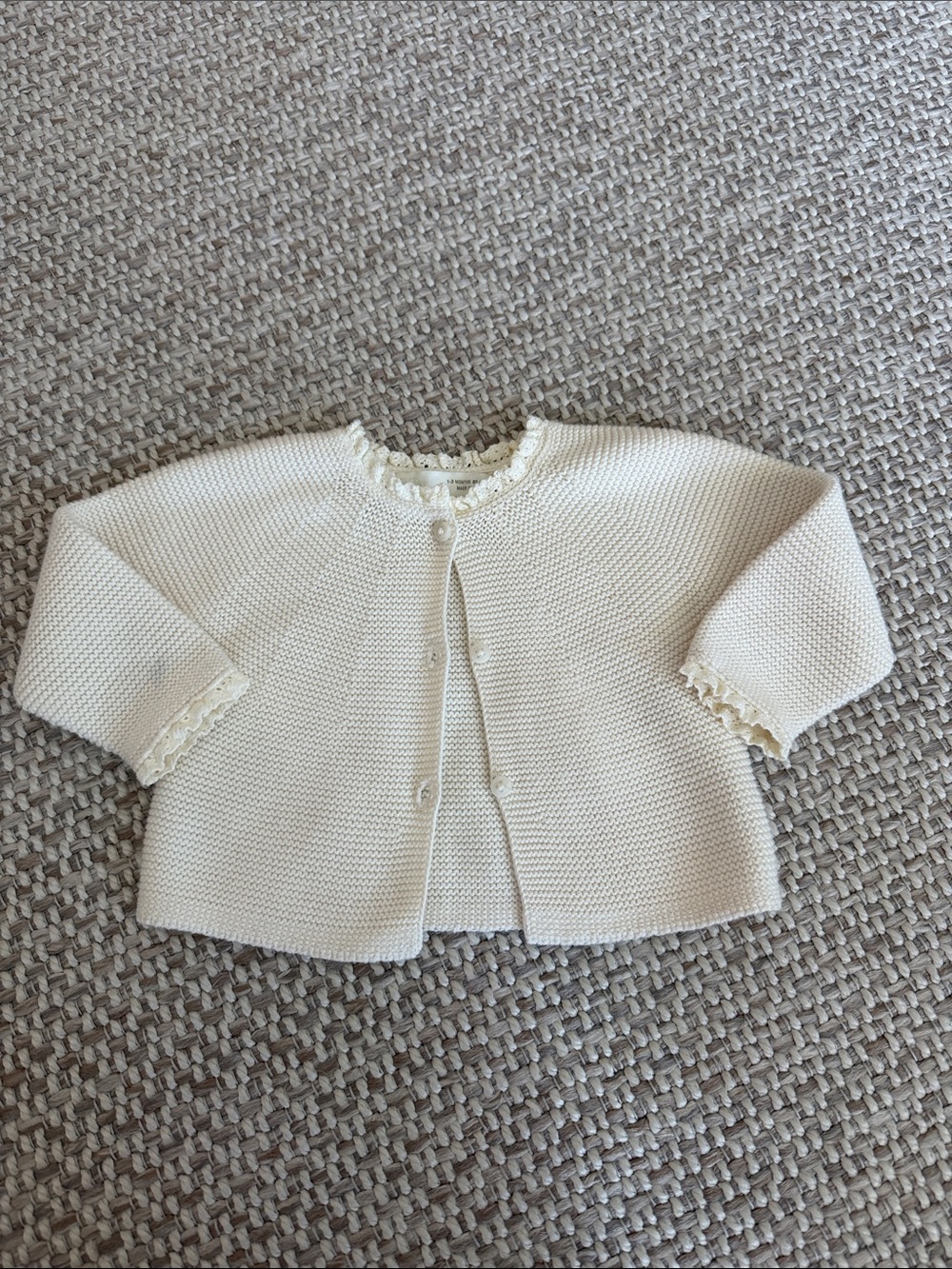 ZARA baby cardigan 1-3m - Picture 3 of 3
